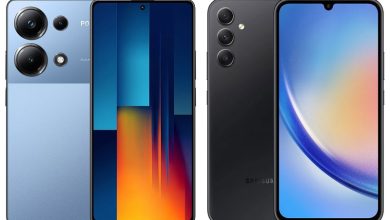 مقایسه POCO M6 Pro با گوشی A34